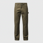 Glebronia | Twill di cotone resistente pantaloni utility a gamba dritta