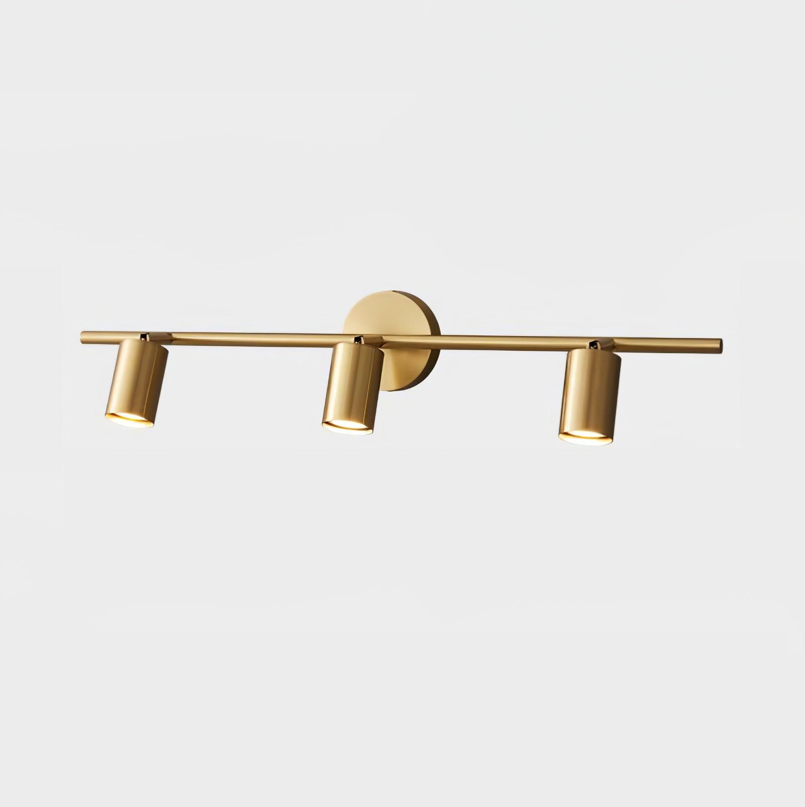 Lampada da Parete Rotante in Rame con Faretto Multitest per Illuminazione Versatile 11