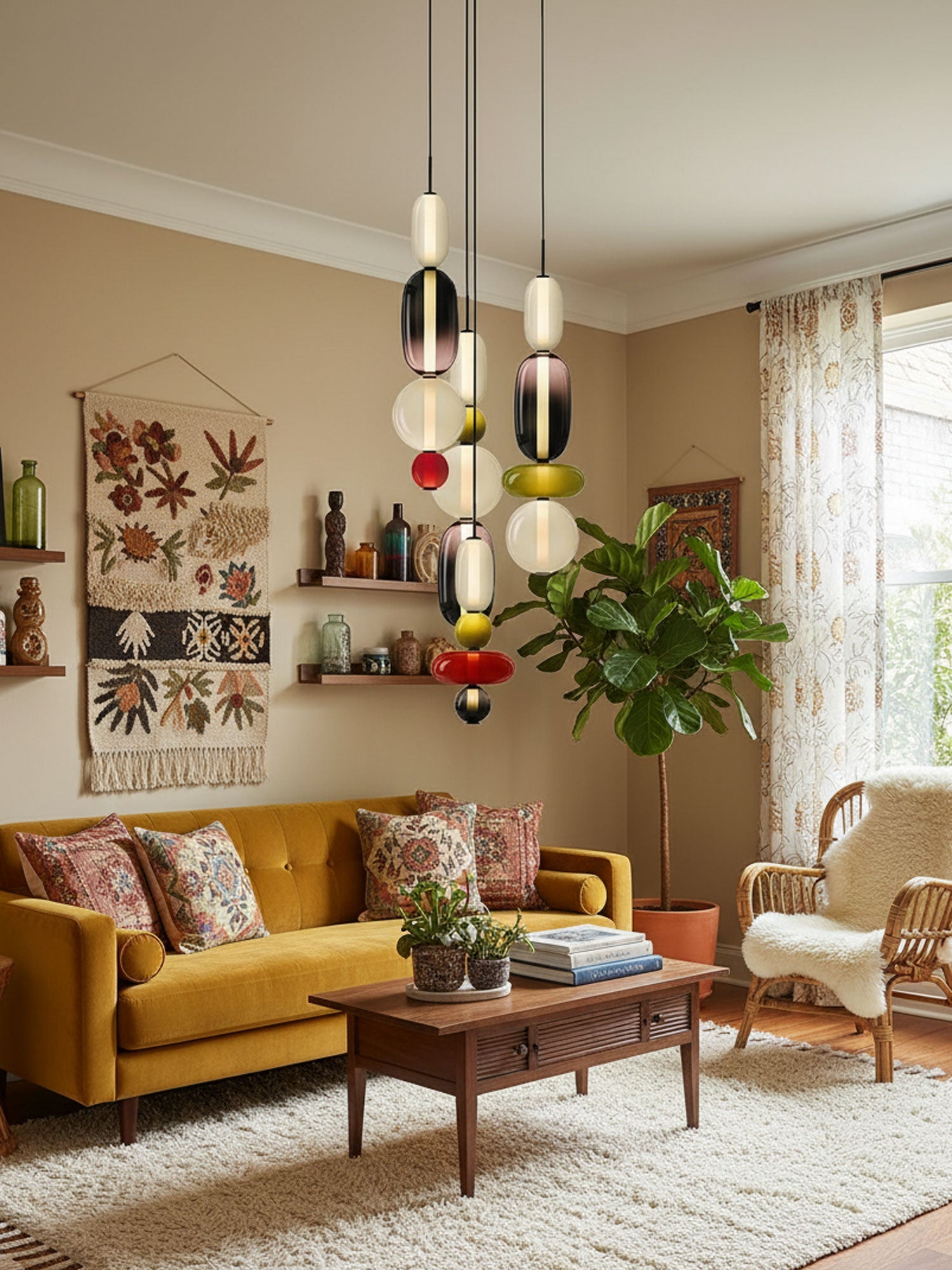 Lampade a Sospensione Design in Vetro Colorato | Eleganza Moderna per Ogni Ambiente 3