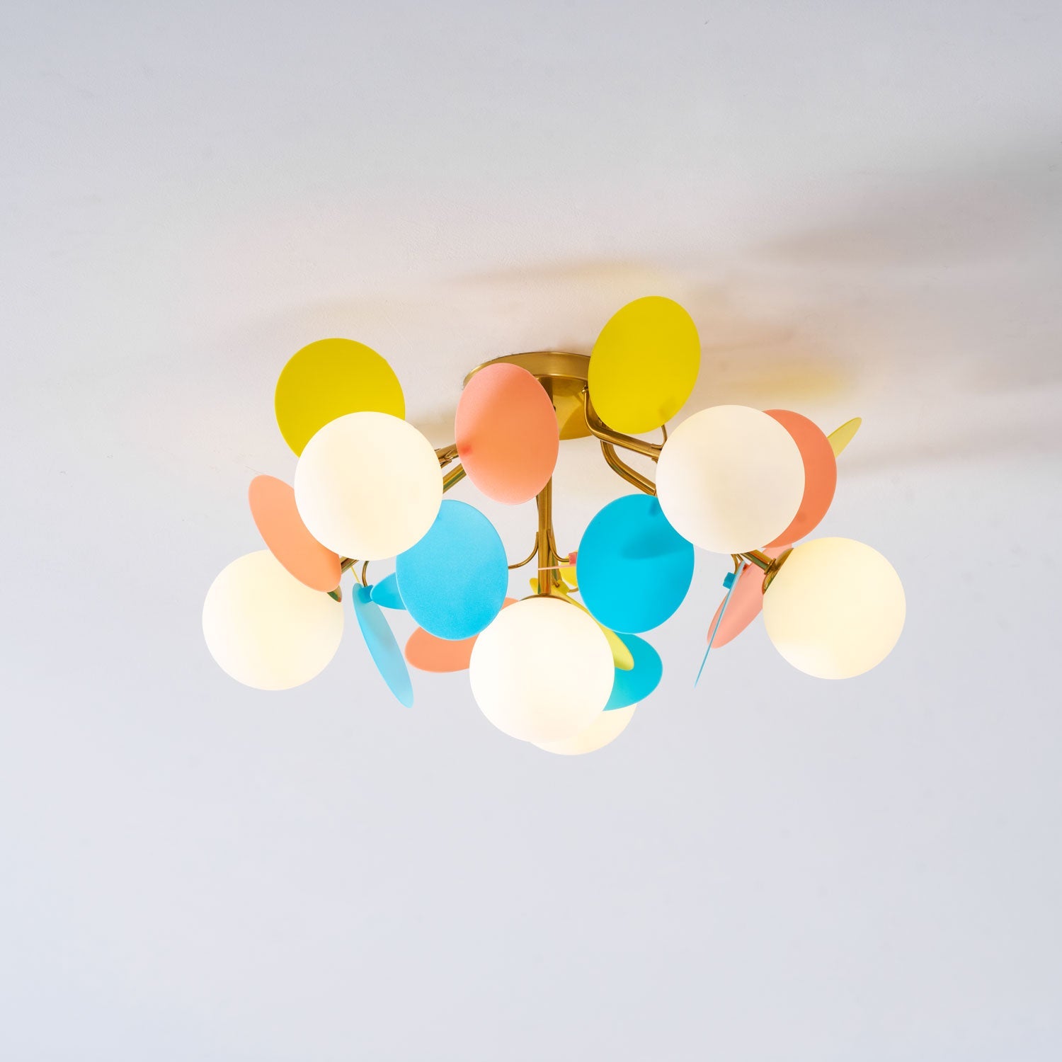 Plafoniera LED Soffitto Macaron in Stile Moderno per Ambienti Interni 11