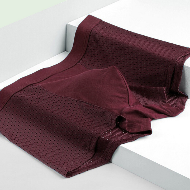 Boxer da uomo in bambù, set da 10 traspiranti con elastico in vita - view 6