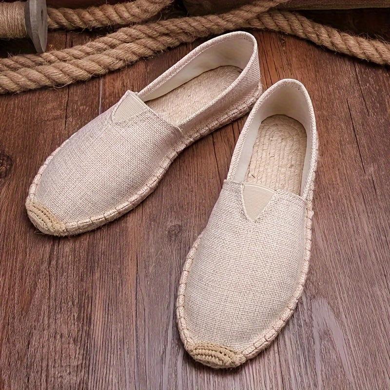 Espadrillas da uomo in tela slip-on, leggere e casual per l'estate e il tempo libero - view 5