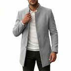 Glebronia | Vestibilità slim invernale con chiusura a bottoni nascosti