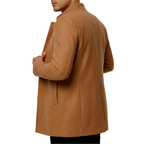 Glebronia | Vestibilità slim invernale con chiusura a bottoni nascosti