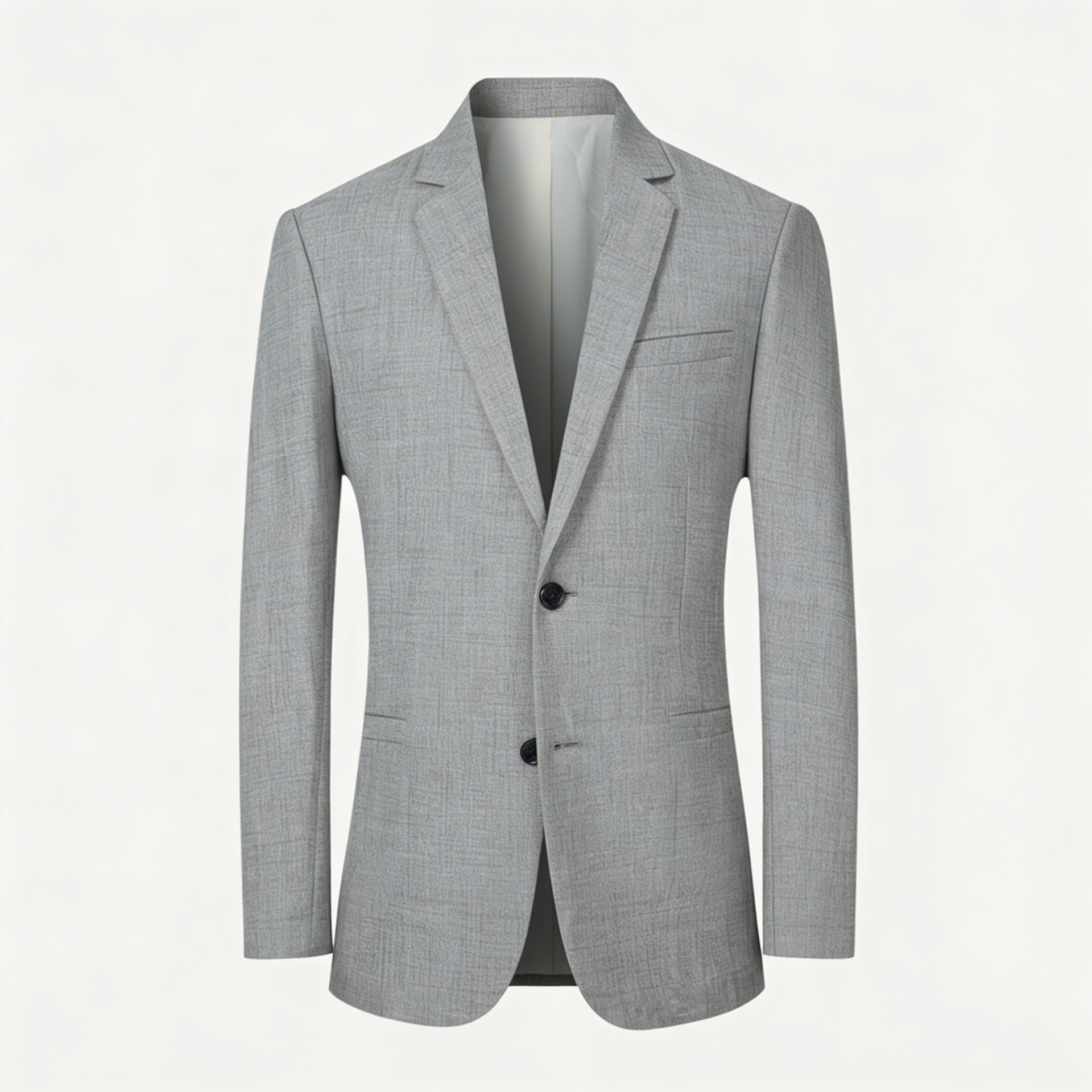 Glebronia | Giacca leggera a un petto in tessuto misto poliestere