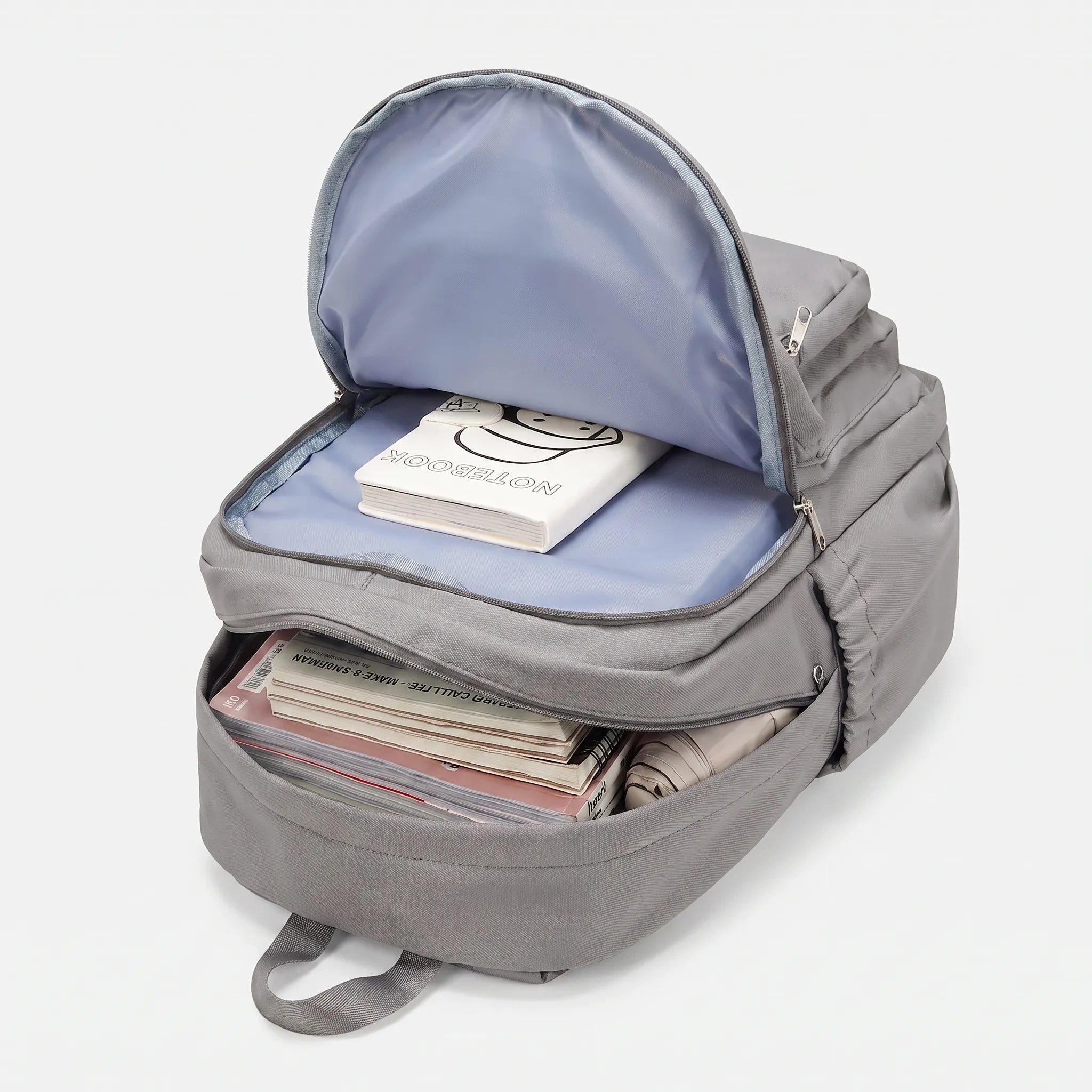 Zaino multitasche con scomparto porta pc, capiente per scuola, università e viaggio - view 9