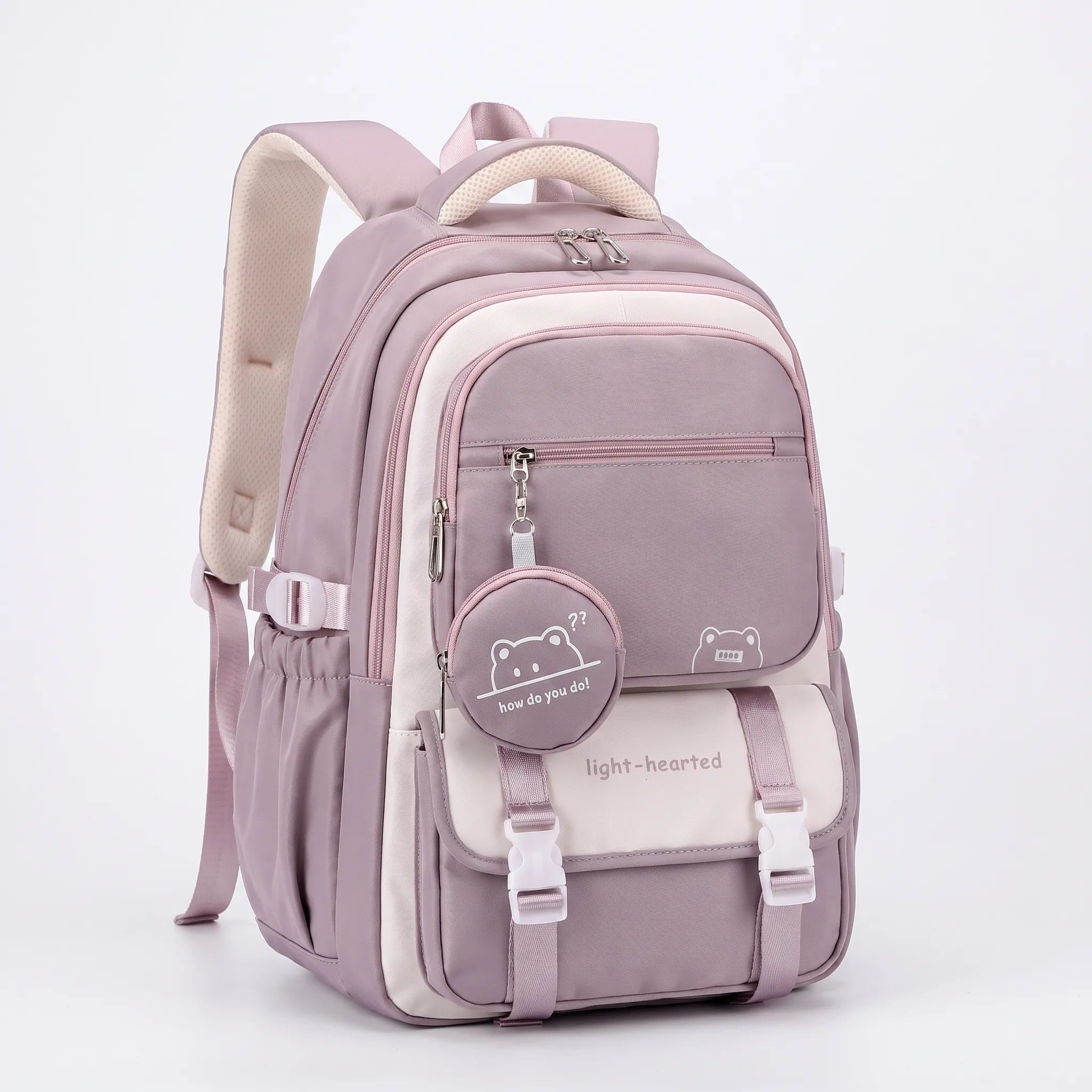 Zaino scolastico multitasche con porta pc, per medie e superiori - zaino con tante tasche - view 7